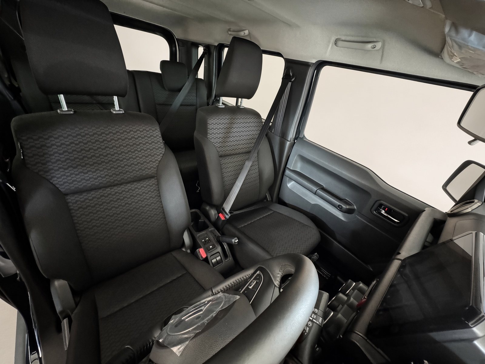 Front and rear seats from the passenger side